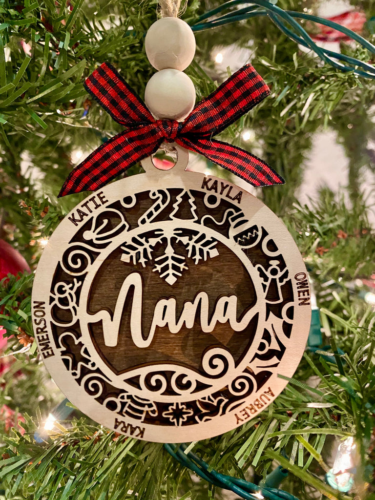 Nana Christmas Ornament
