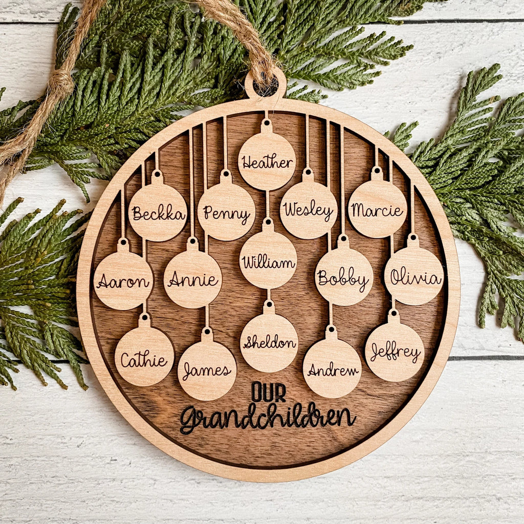 Personalized Family Ornament