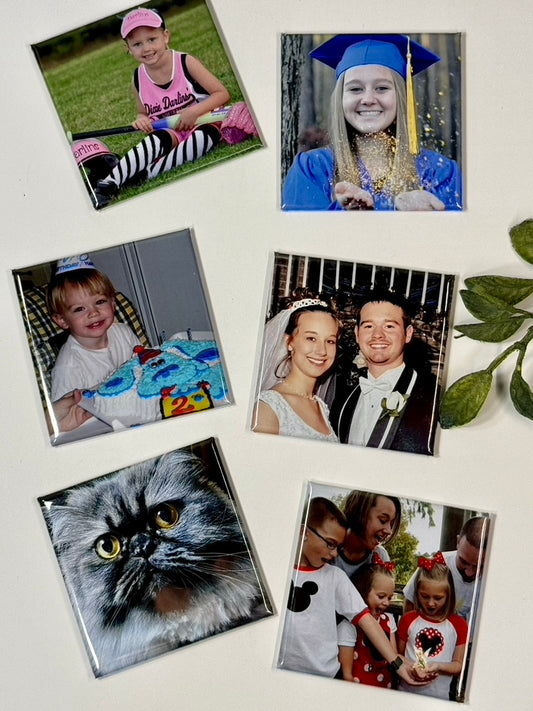 2x2 Custom Photo Magnets