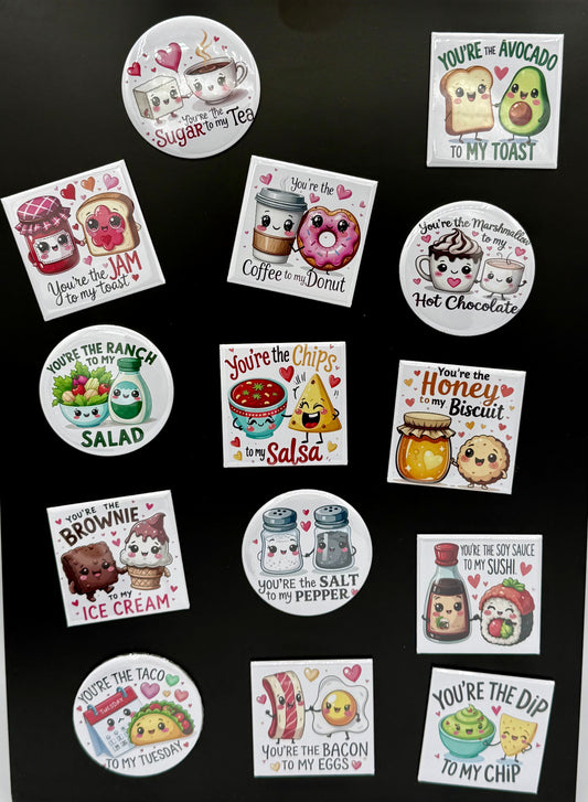Food Pun Magnets