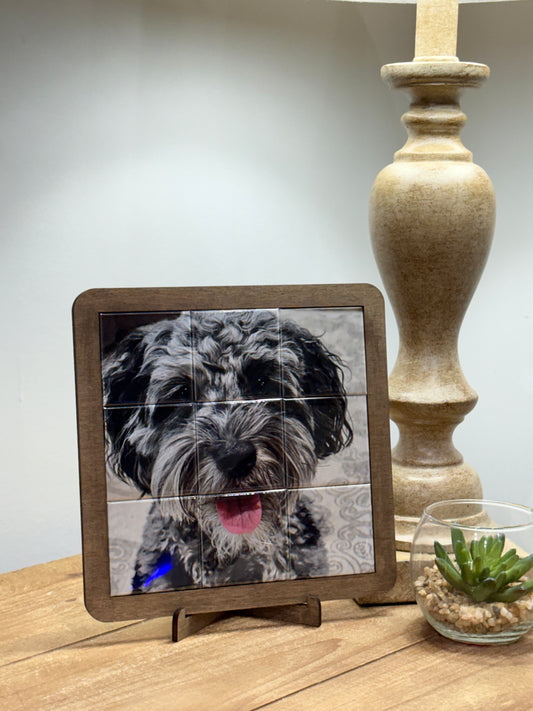 Custom Photo Puzzle Magnet