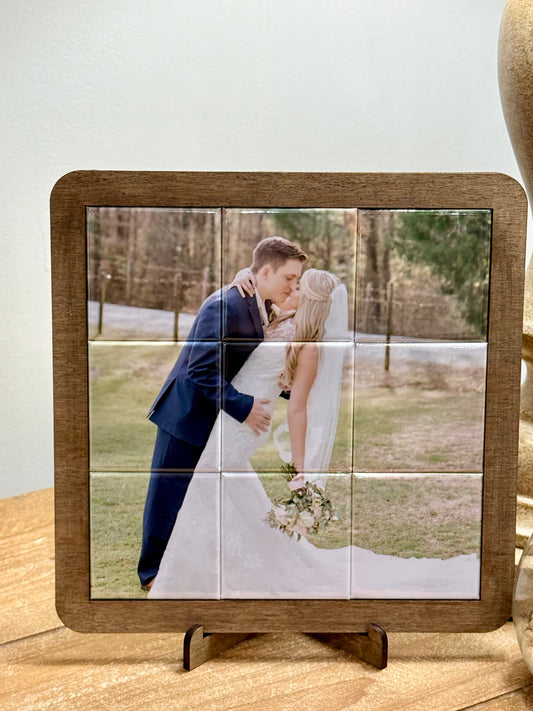 Custom Photo Puzzle Magnet