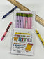 Personalized Ticonderoga #2 Pastel Pencils 10 pack