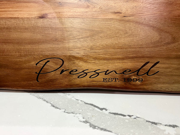 31.5" Personalized Grazing Board