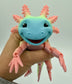 Small Multicolor Articulated Axolotls