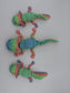 Small Multicolor Articulated Axolotls