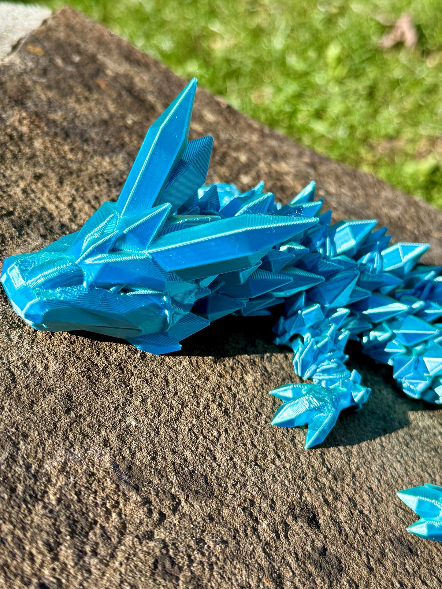 Articulating Crystal Dragon 21"