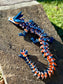 Team Colored Articulating Crystal Dragon 21"
