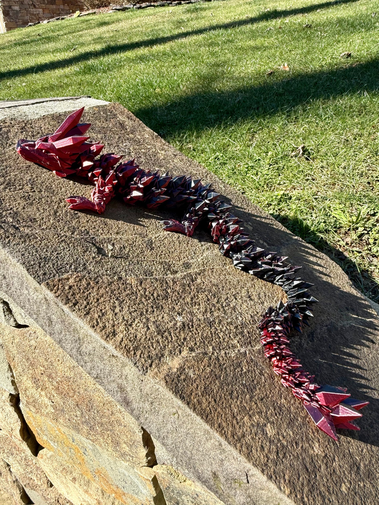 Articulating Crystal Dragon 21"