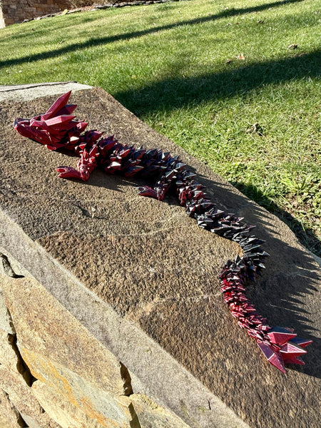 Articulating Crystal Dragon 21"