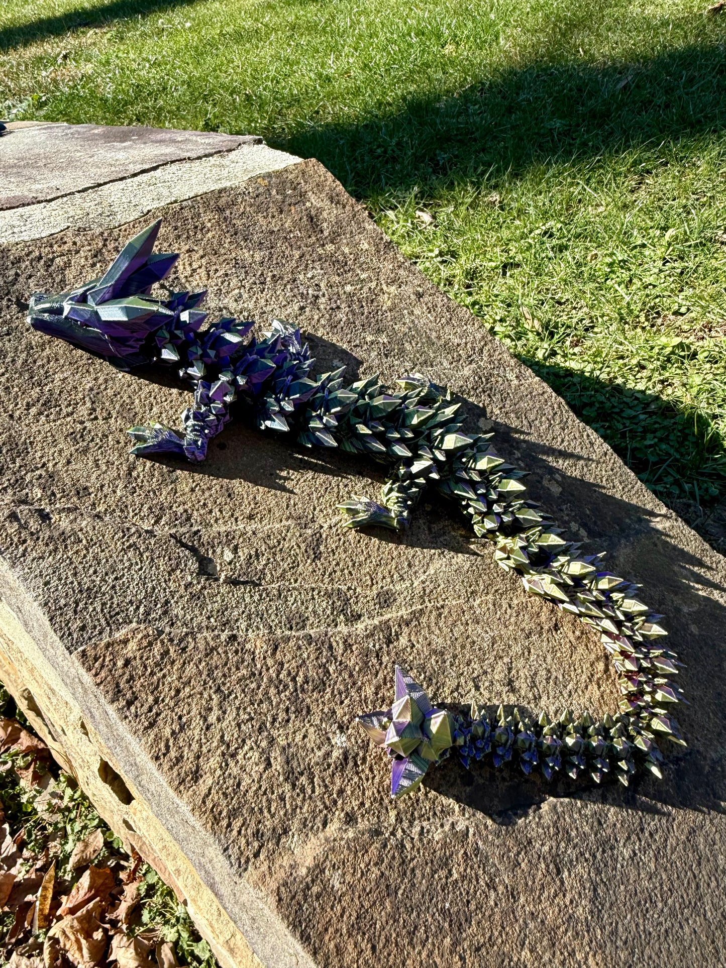 Articulating Crystal Dragon 21"