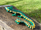 Team Colored Articulating Crystal Dragon 21"