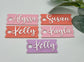Stanley Acrylic Name Topper