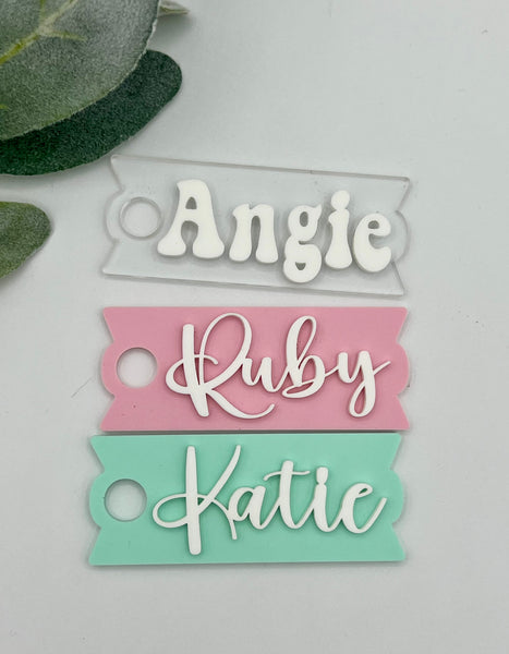 Stanley Acrylic Name Topper