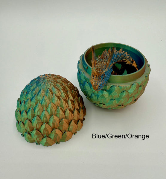 Articulating Dragon with Egg