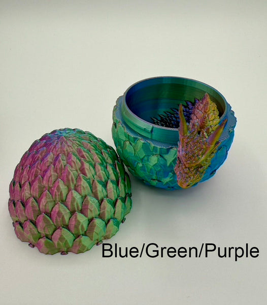 Articulating Dragon with Egg