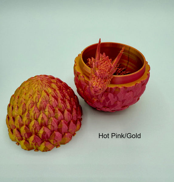 Articulating Dragon with Egg