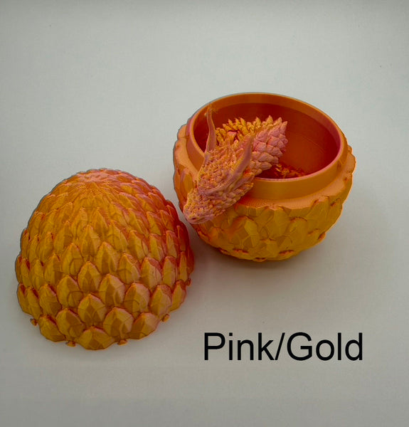 Articulating Dragon with Egg