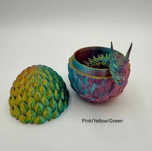 Articulating Dragon with Egg