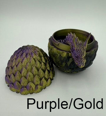 Articulating Dragon with Egg