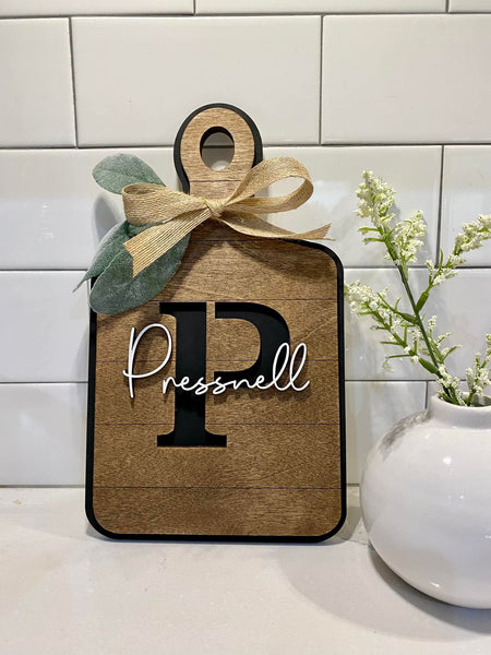 Decorative Personalized Cutting Board