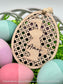 Personalized Rattan Easter Basket Tag