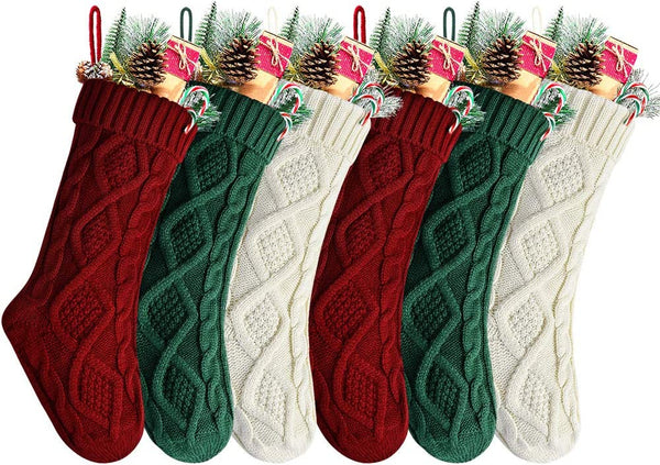 Personalized Leather Patch Stockings