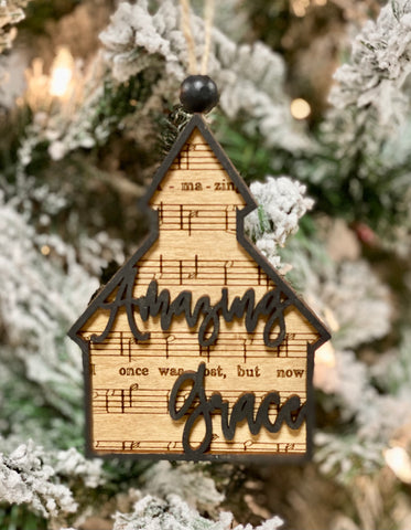 Amazing Grace Ornament