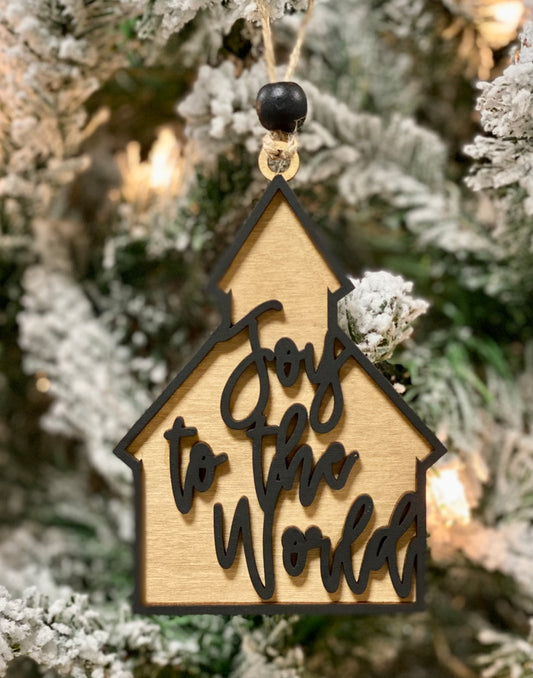 Joy to the World Ornament