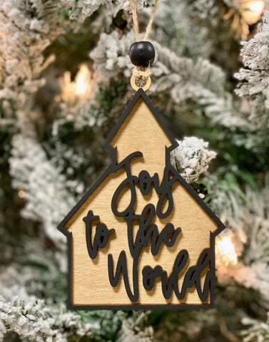 Joy to the World Ornament
