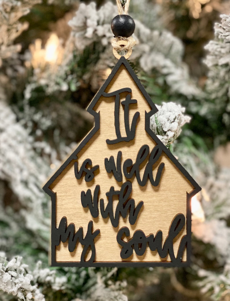 It Is Well With My Soul Ornament