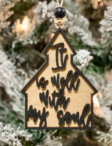 It Is Well With My Soul Ornament