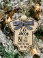 Birth Stats Announcement Ornament