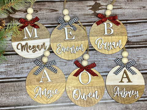 Personalized Christmas Ornament