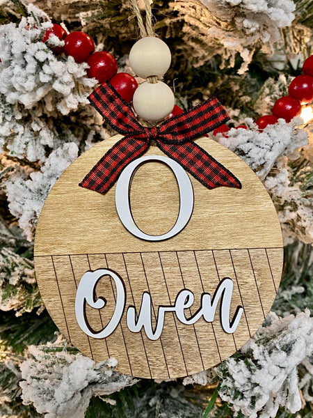Personalized Christmas Ornament