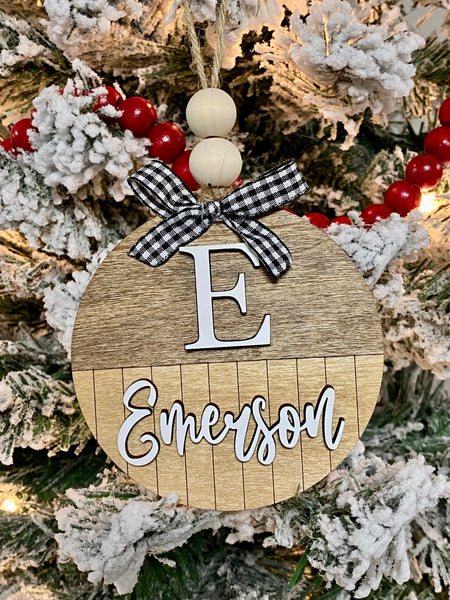 Personalized Christmas Ornament
