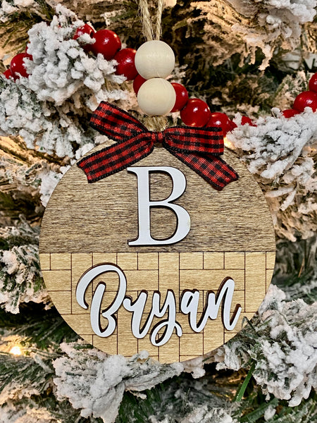 Personalized Christmas Ornament