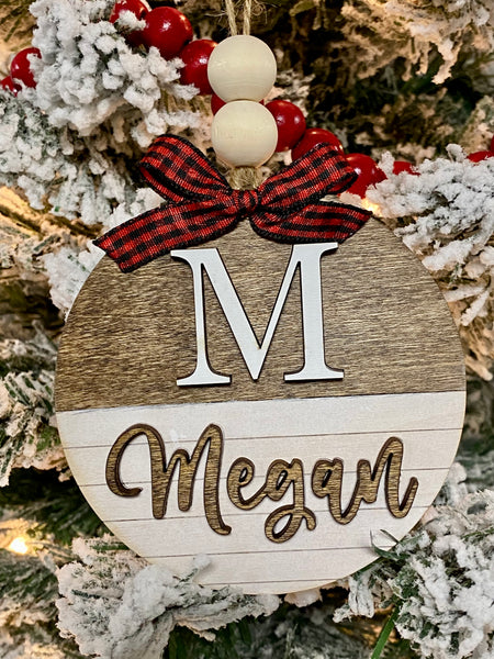 Personalized Christmas Ornament