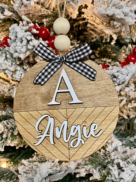 Personalized Christmas Ornament