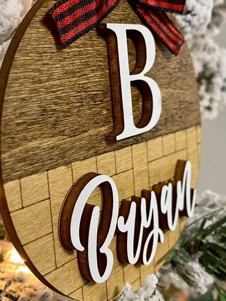 Personalized Christmas Ornament