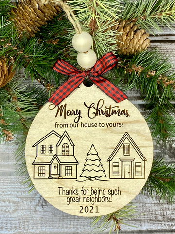 Neighbor Christmas Ornament
