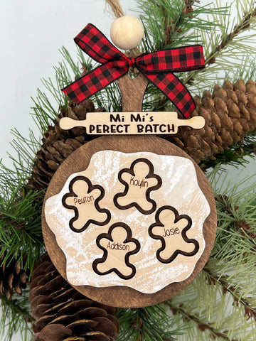 Perfect Batch Gingerbread Ornament
