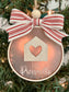 Frosted Acrylic Family Ornament