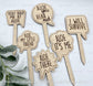 Funny Wooden Plant Stakes