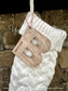 Letter Stocking Tag/Ornament