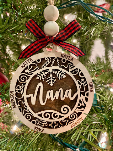 Nana Christmas Ornament