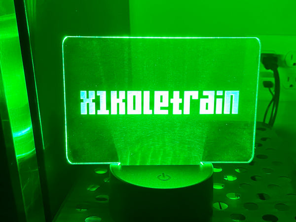 5x7 Personalized LED Acrylic Lamp