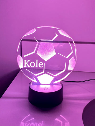 5x7 Personalized LED Acrylic Lamp