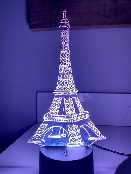 5x7 Personalized LED Acrylic Lamp