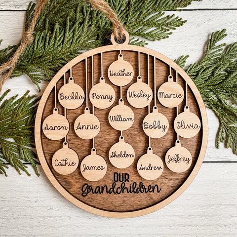 Personalized Family Ornament